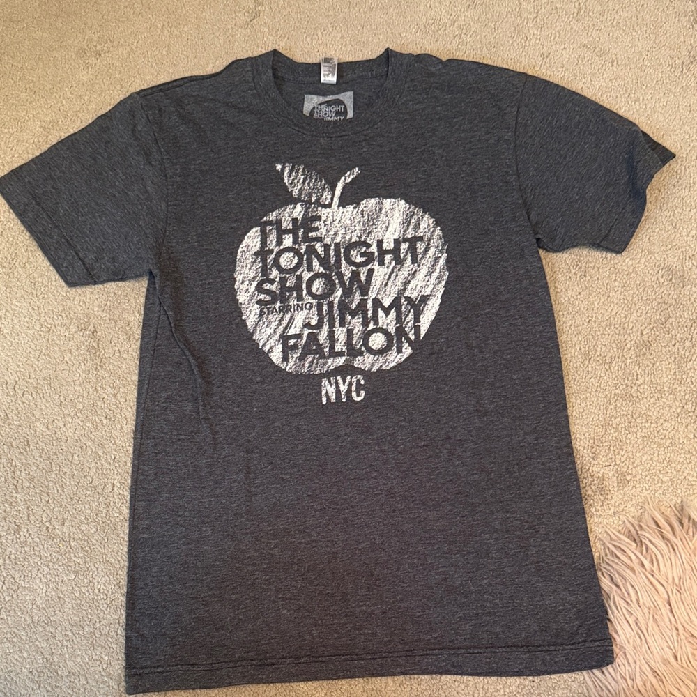 Gray Jimmy Fallon Graphic T-Shirt